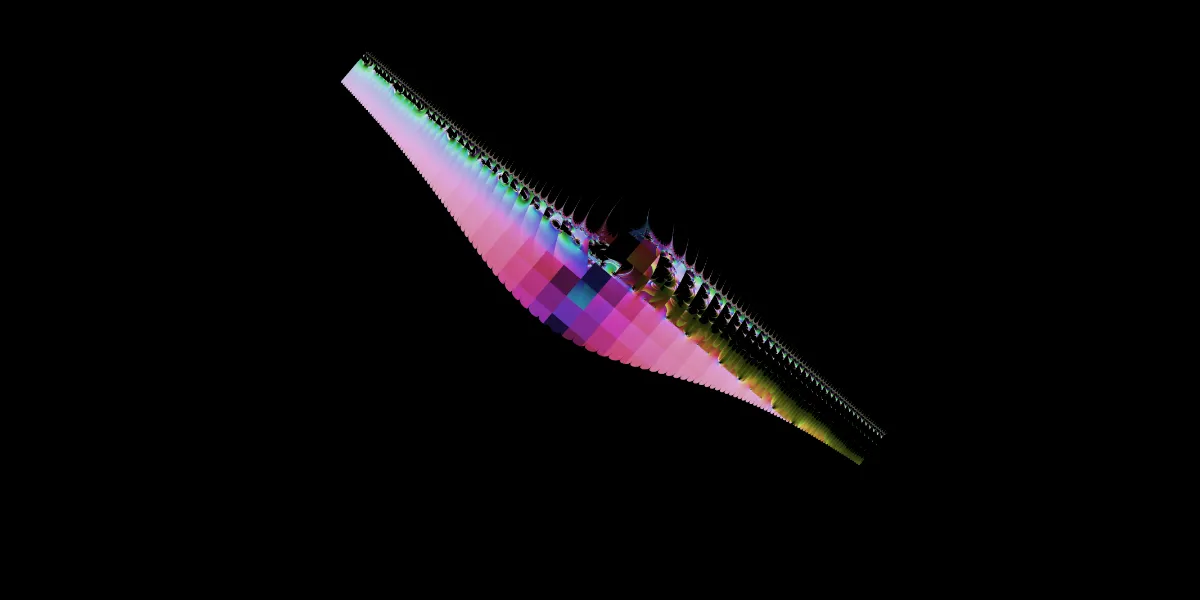A piece of fractal art produced by FractalPane.