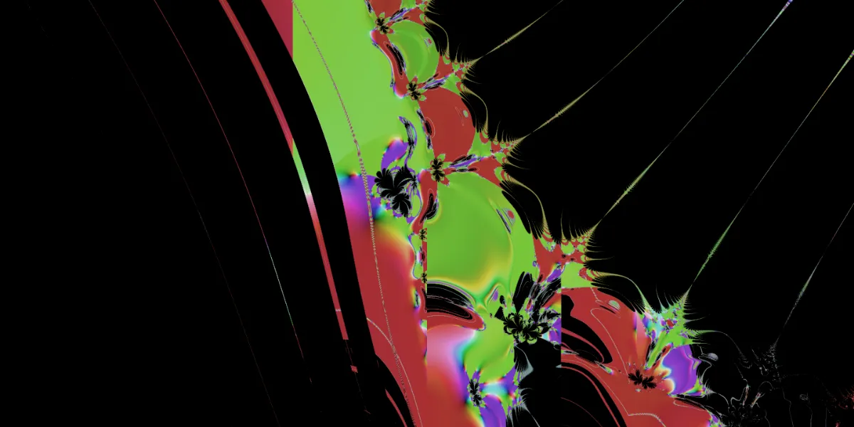 A piece of fractal art produced by FractalPane.