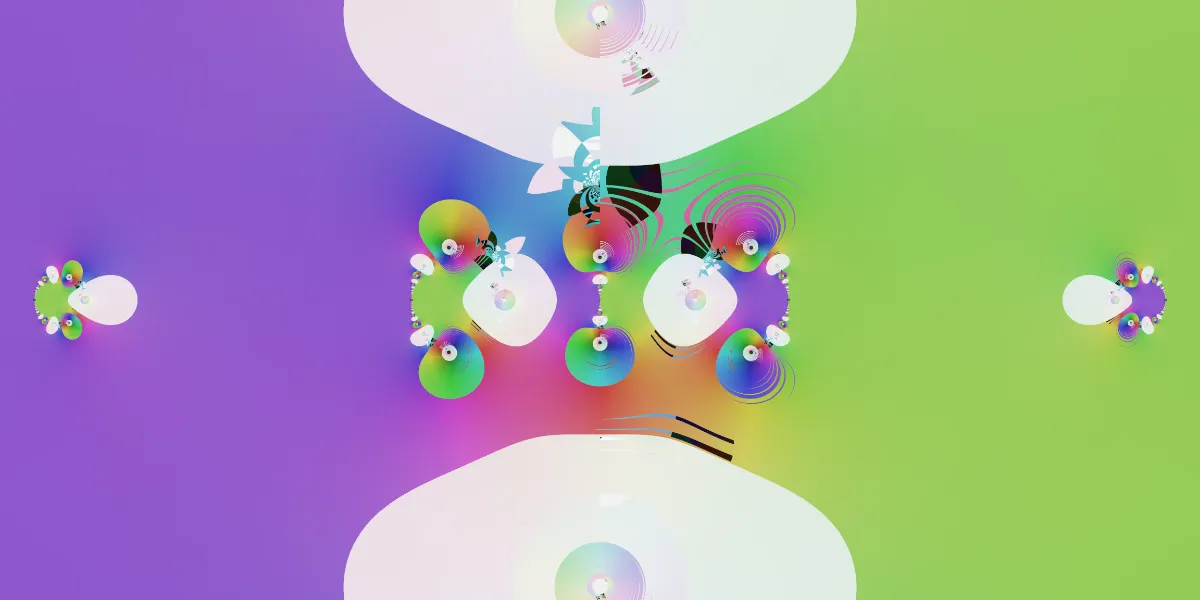 A piece of fractal art produced by FractalPane.