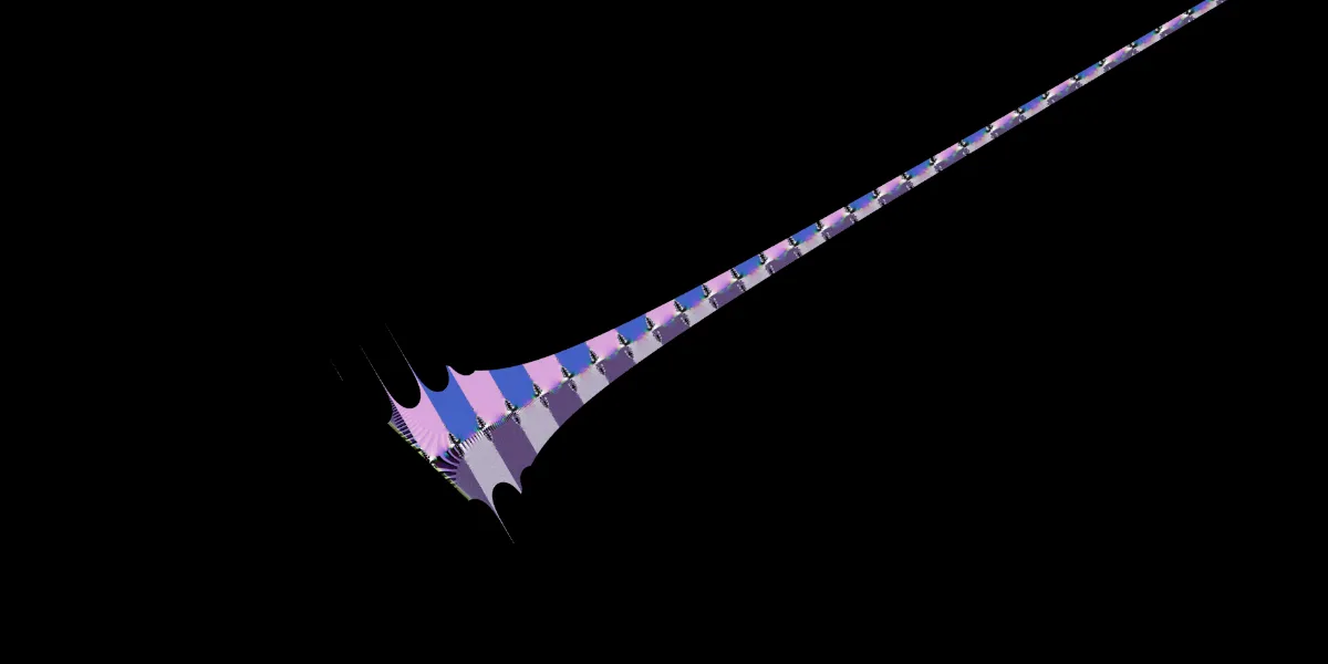 A piece of fractal art produced by FractalPane.