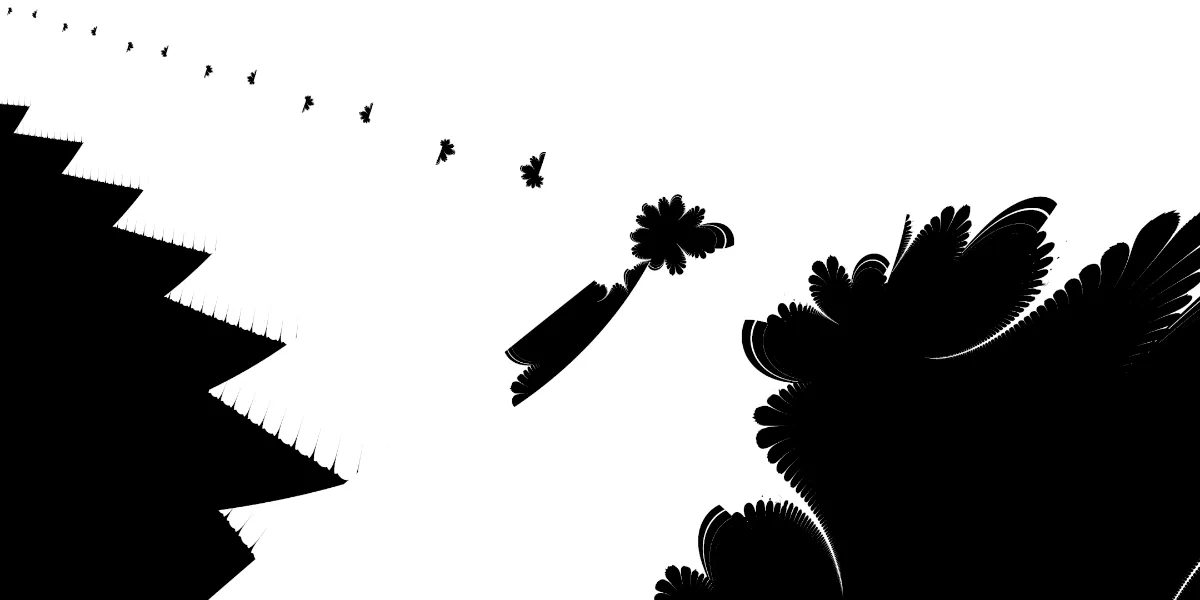 A piece of fractal art produced by FractalPane.