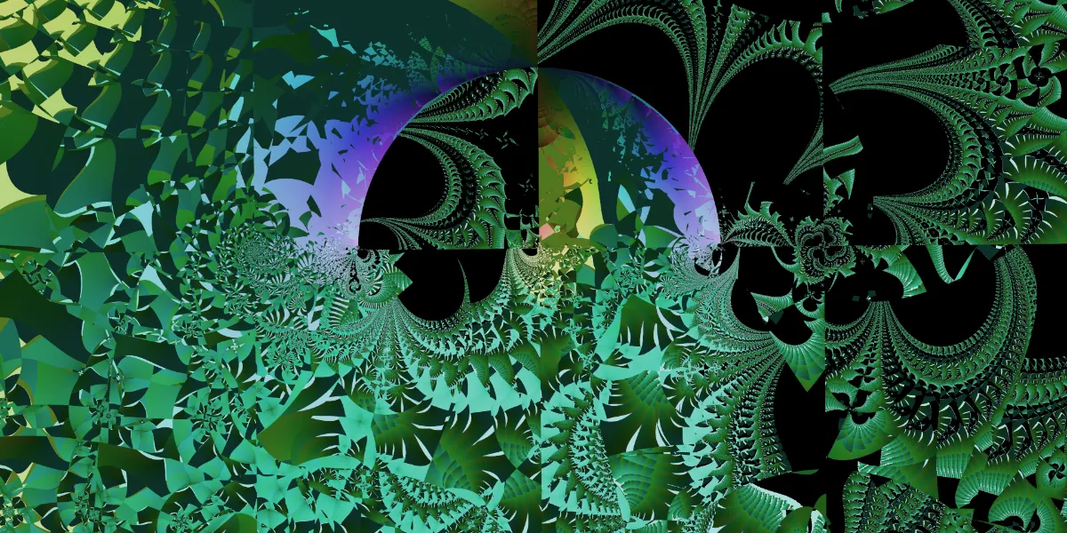 A piece of fractal art produced by FractalPane.