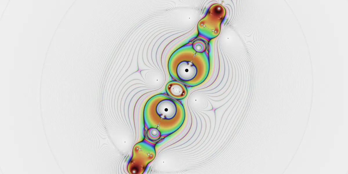 A piece of fractal art produced by FractalPane.