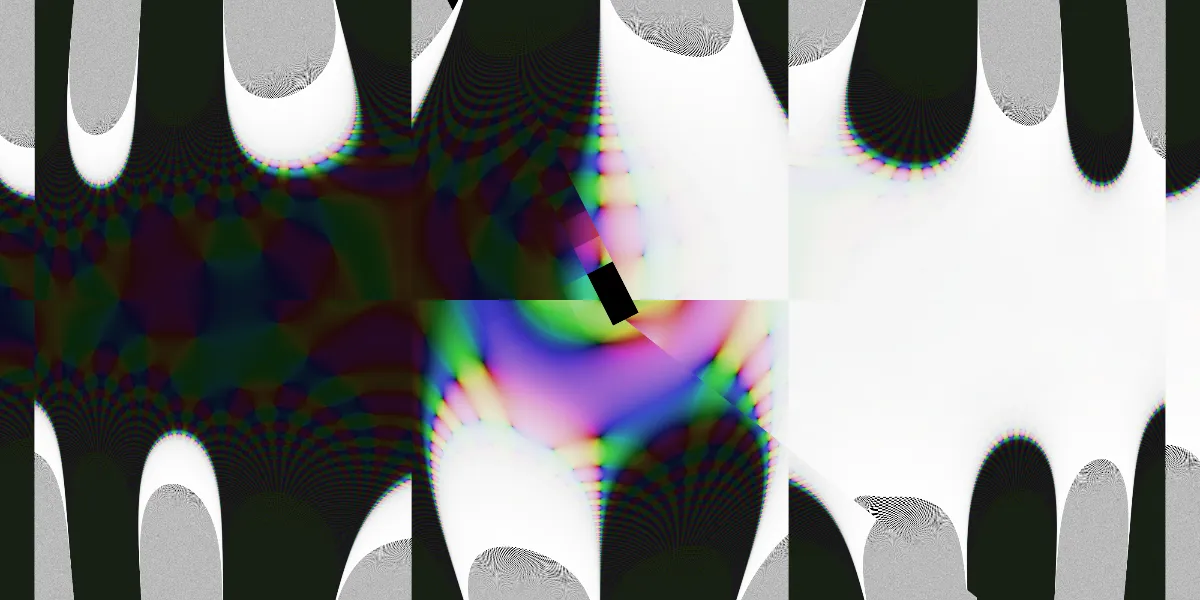 A piece of fractal art produced by FractalPane.