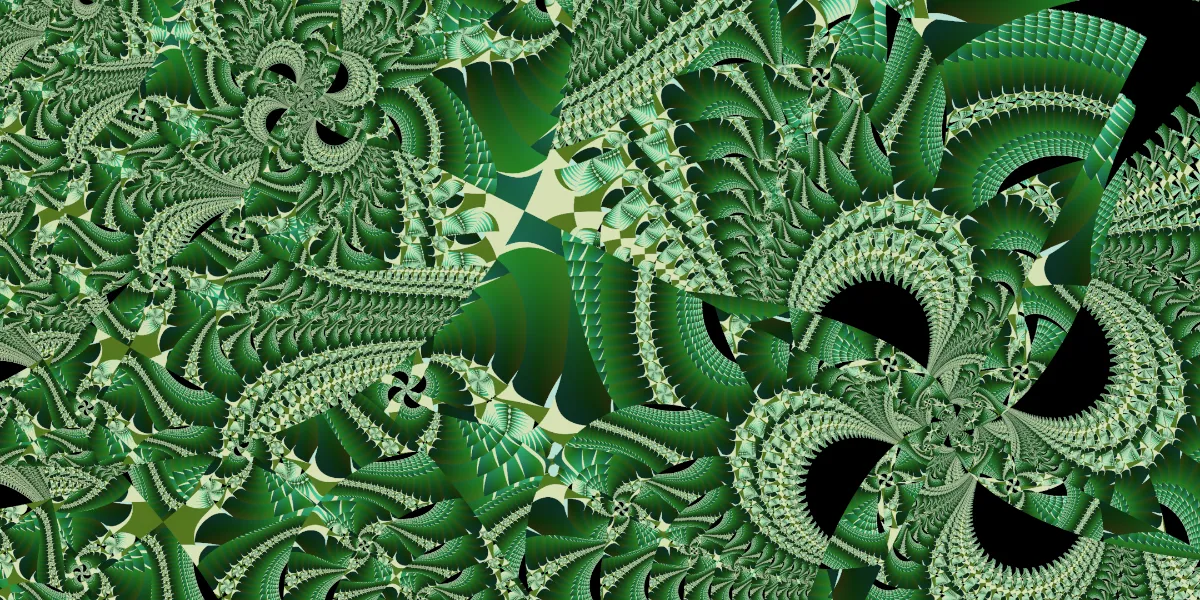 A piece of fractal art produced by FractalPane.