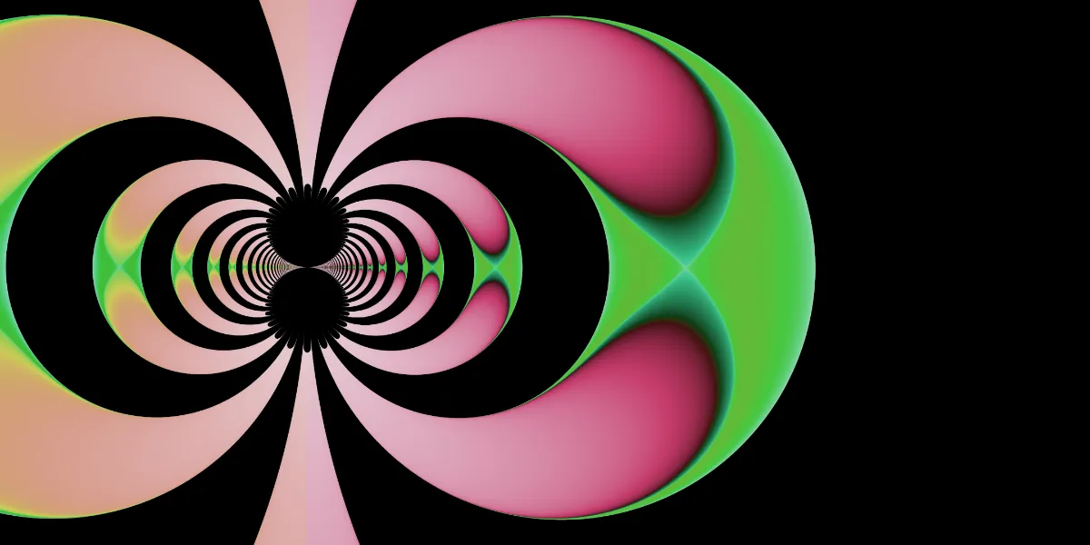 A piece of fractal art produced by FractalPane.