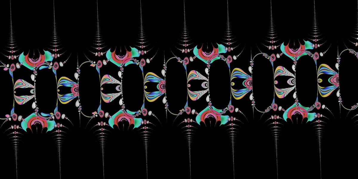 A piece of fractal art produced by FractalPane.