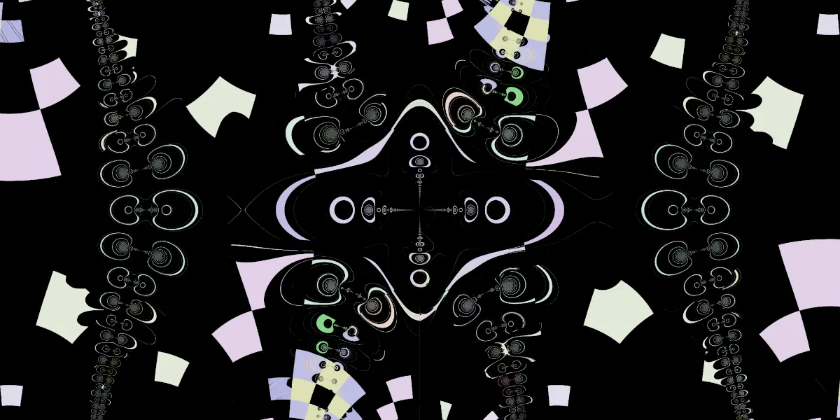 A piece of fractal art produced by FractalPane.