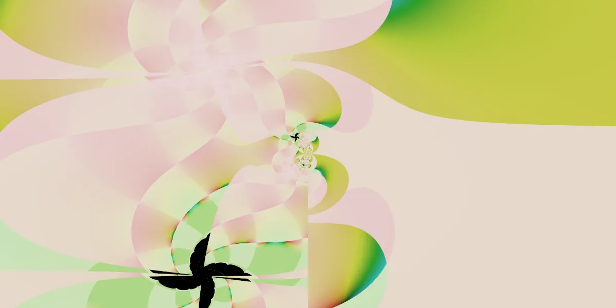 A piece of fractal art produced by FractalPane.