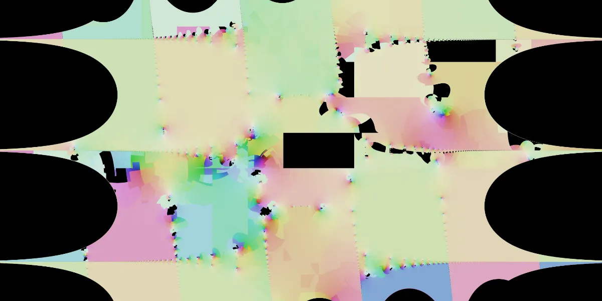A piece of fractal art produced by FractalPane.