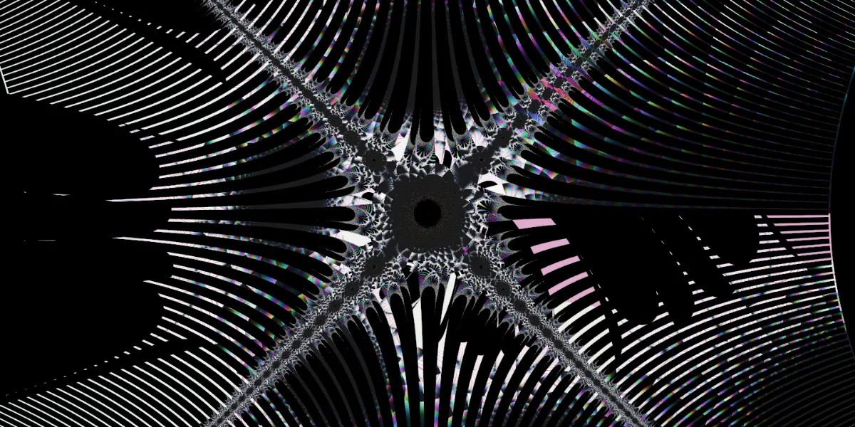 A piece of fractal art produced by FractalPane.