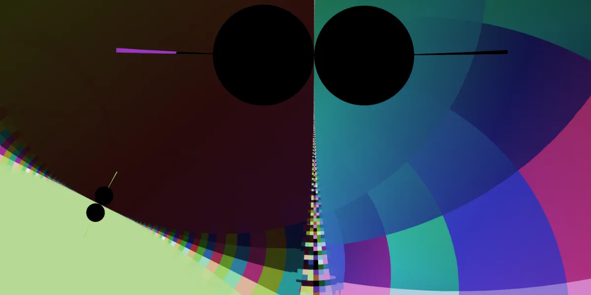 A piece of fractal art produced by FractalPane.