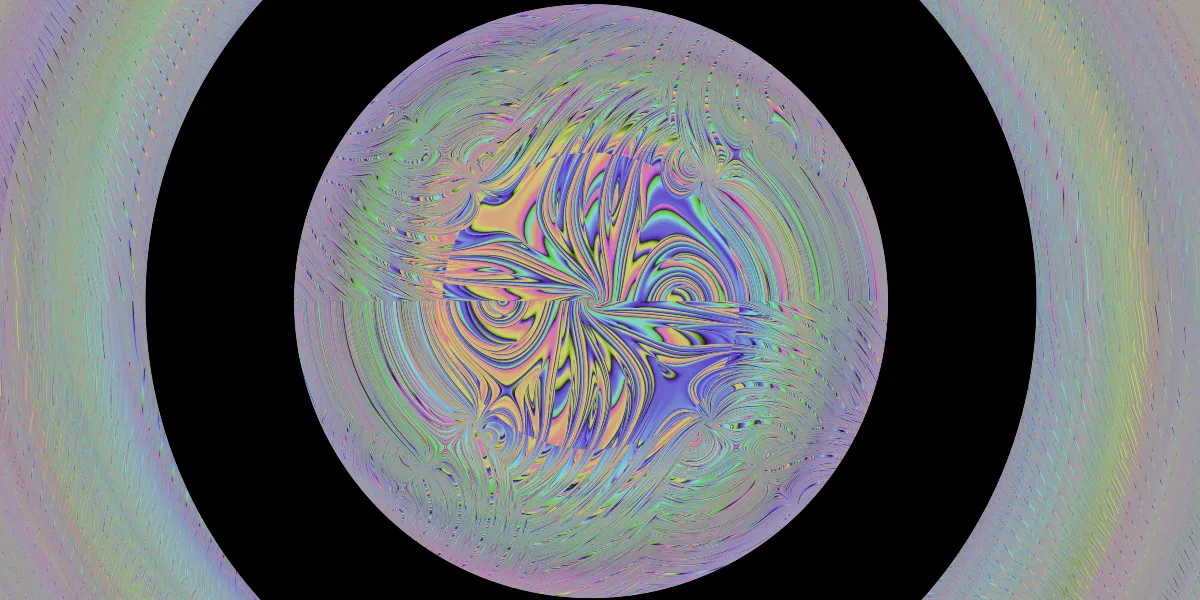 A piece of fractal art produced by FractalPane.
