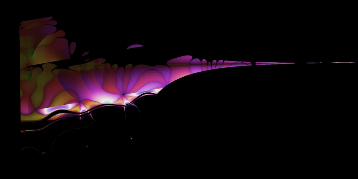 A piece of fractal art produced by FractalPane.