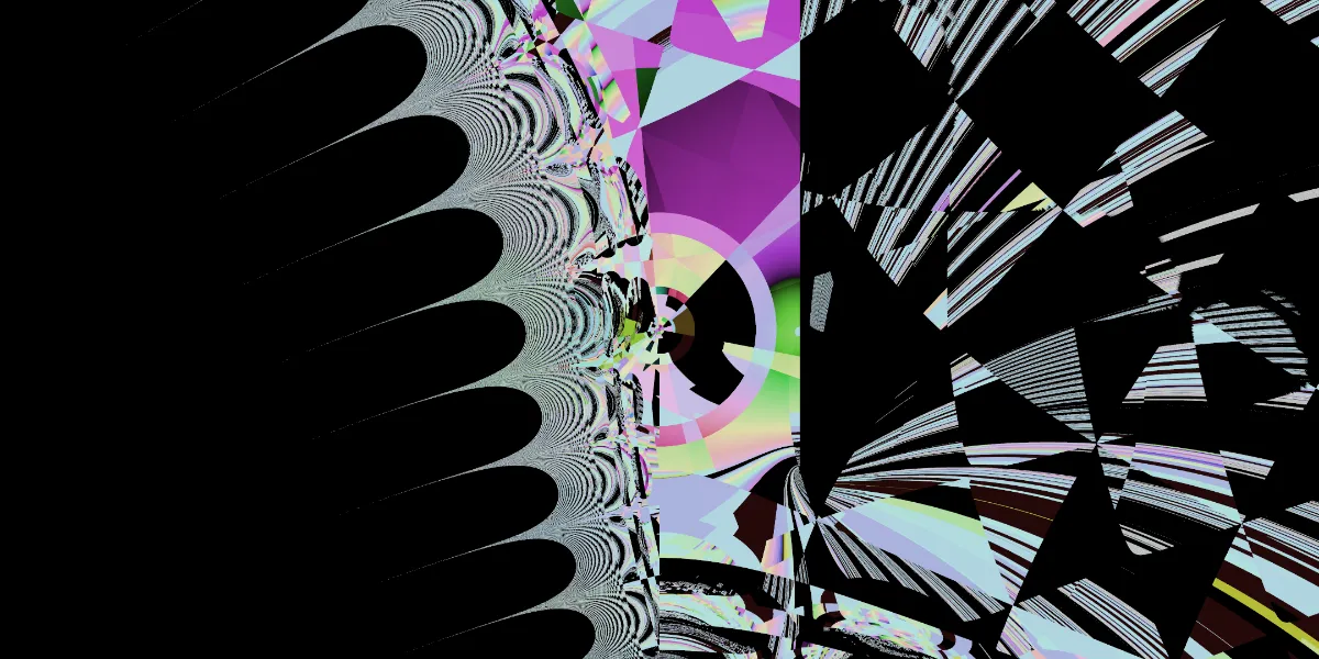 A piece of fractal art produced by FractalPane.