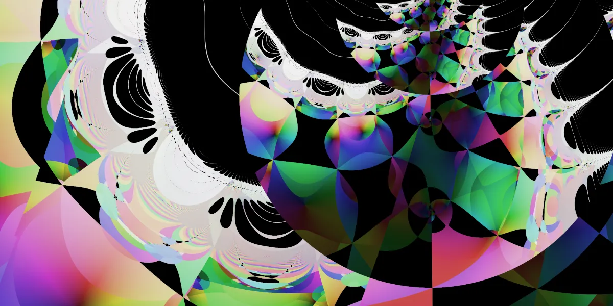 A piece of fractal art produced by FractalPane.