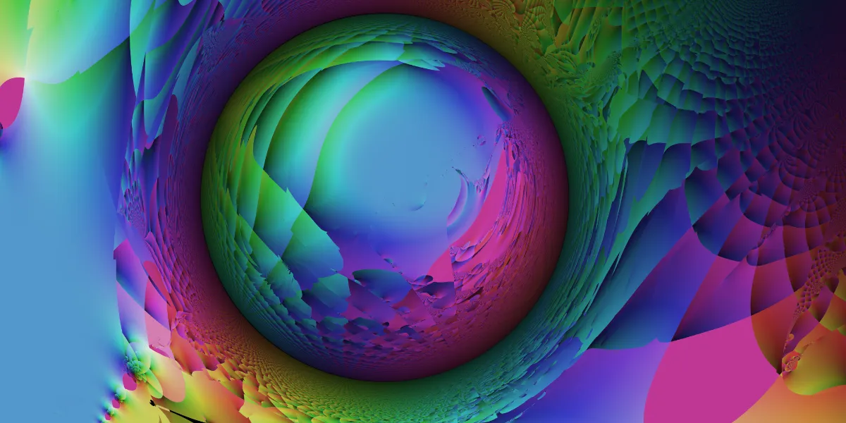 A piece of fractal art produced by FractalPane.