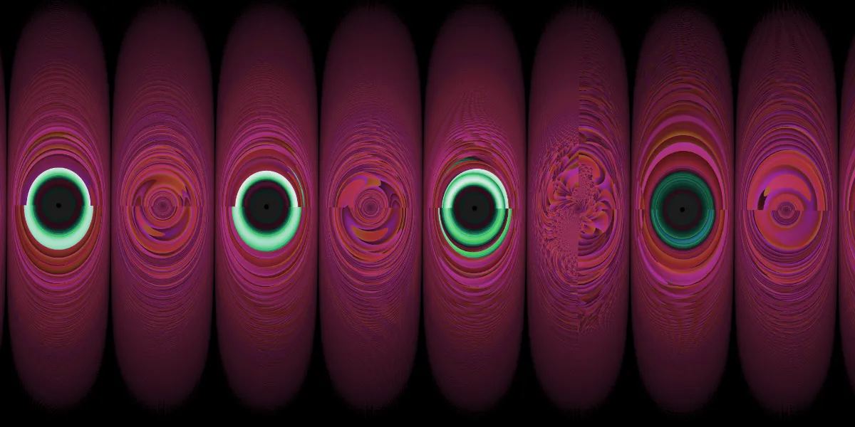 A piece of fractal art produced by FractalPane.