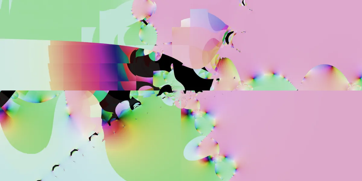 A piece of fractal art produced by FractalPane.