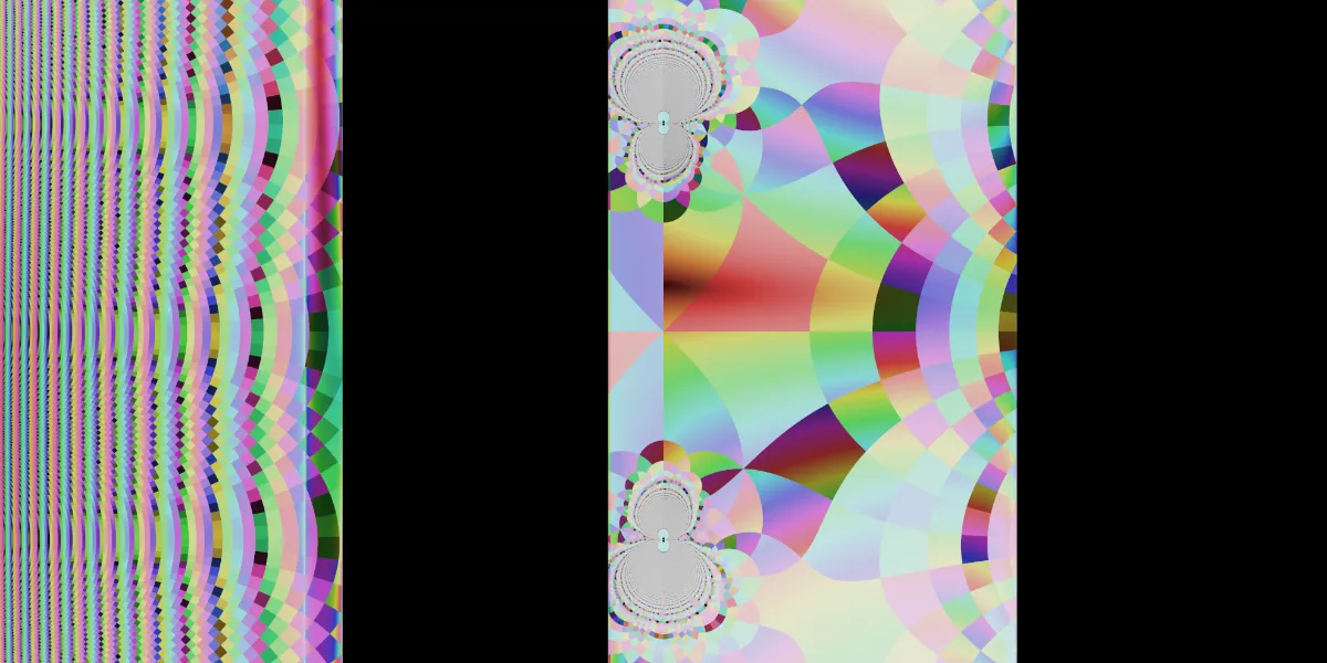 A piece of fractal art produced by FractalPane.