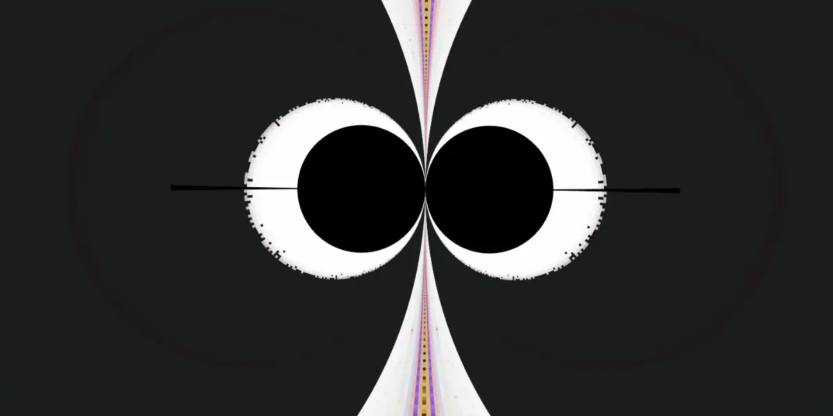 A piece of fractal art produced by FractalPane.