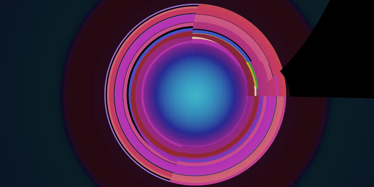 A piece of fractal art produced by FractalPane.