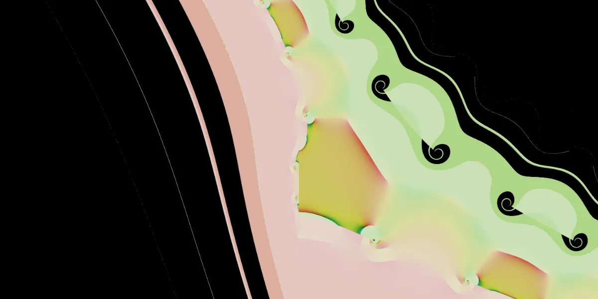 A piece of fractal art produced by FractalPane.