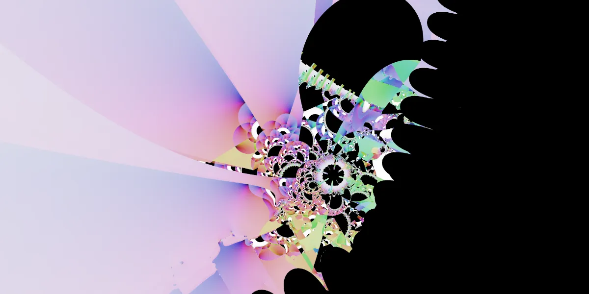 A piece of fractal art produced by FractalPane.