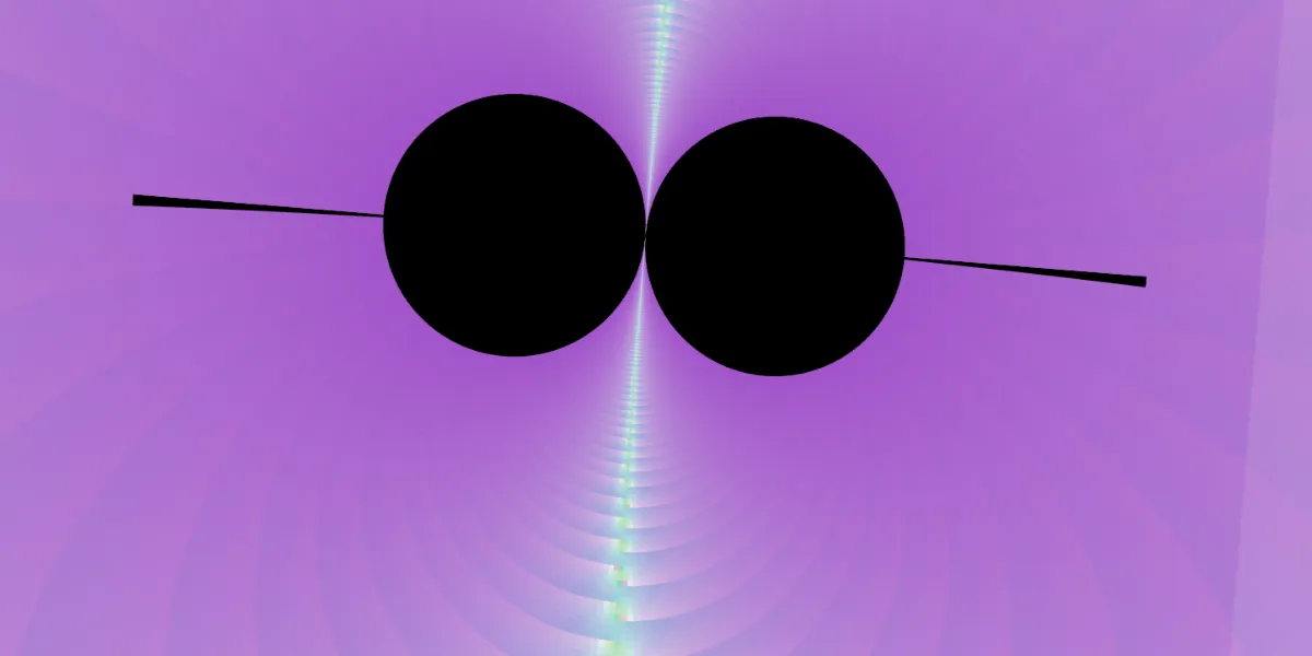 A piece of fractal art produced by FractalPane.