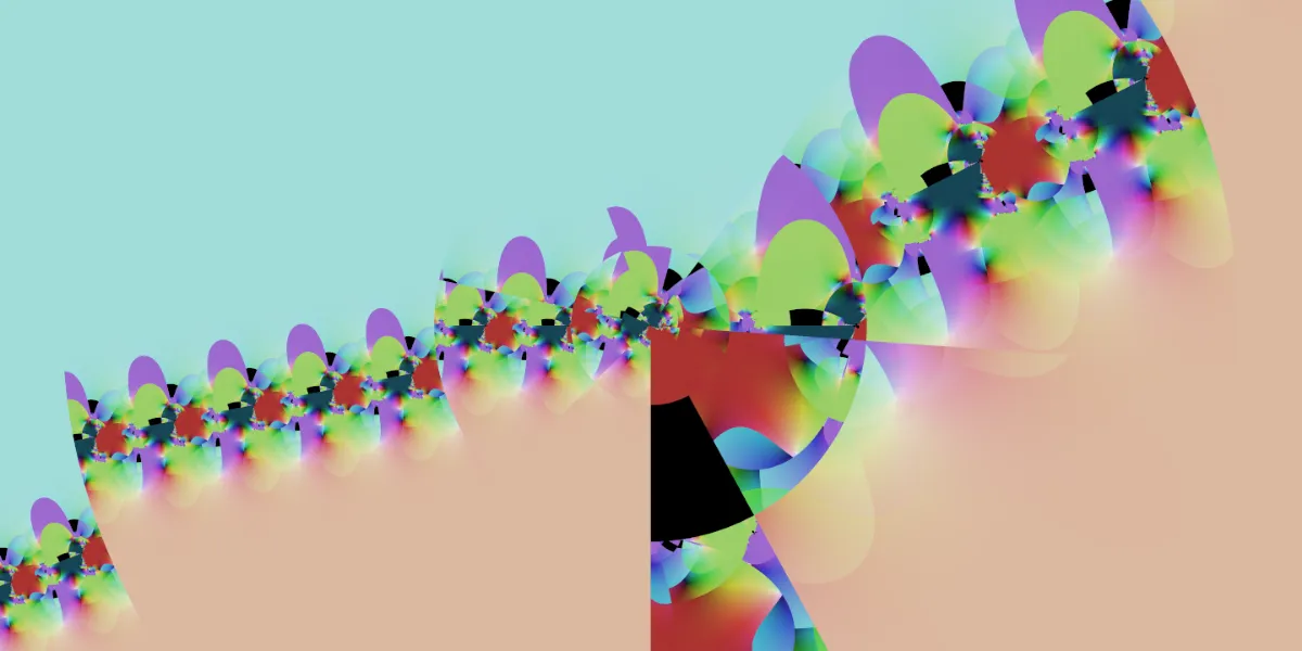 A piece of fractal art produced by FractalPane.