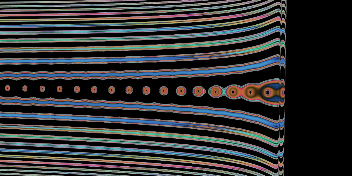 A piece of fractal art produced by FractalPane.