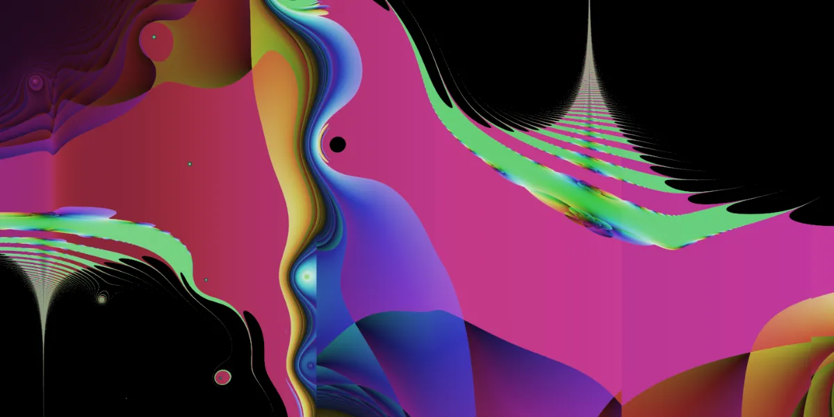 A piece of fractal art produced by FractalPane.