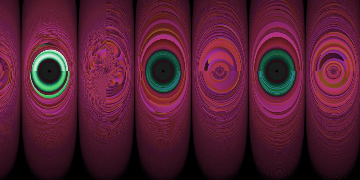 A piece of fractal art produced by FractalPane.