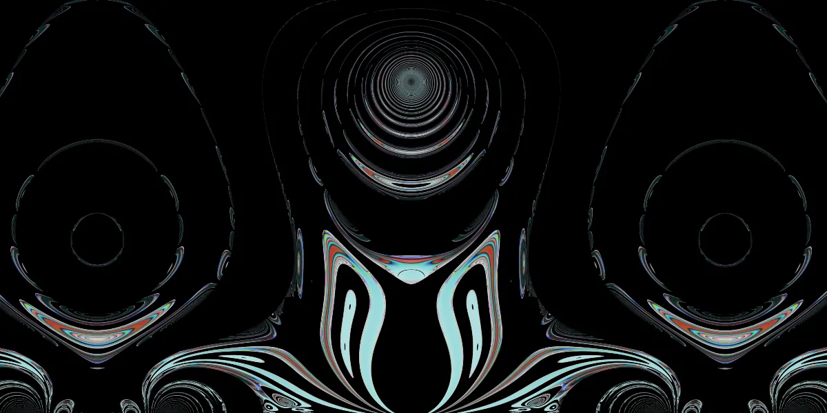 A piece of fractal art produced by FractalPane.