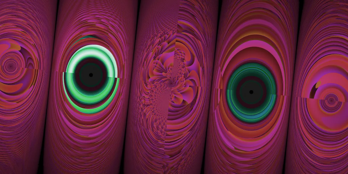 A piece of fractal art produced by FractalPane.