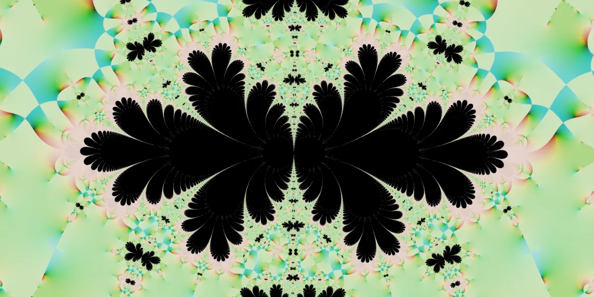 A piece of fractal art produced by FractalPane.