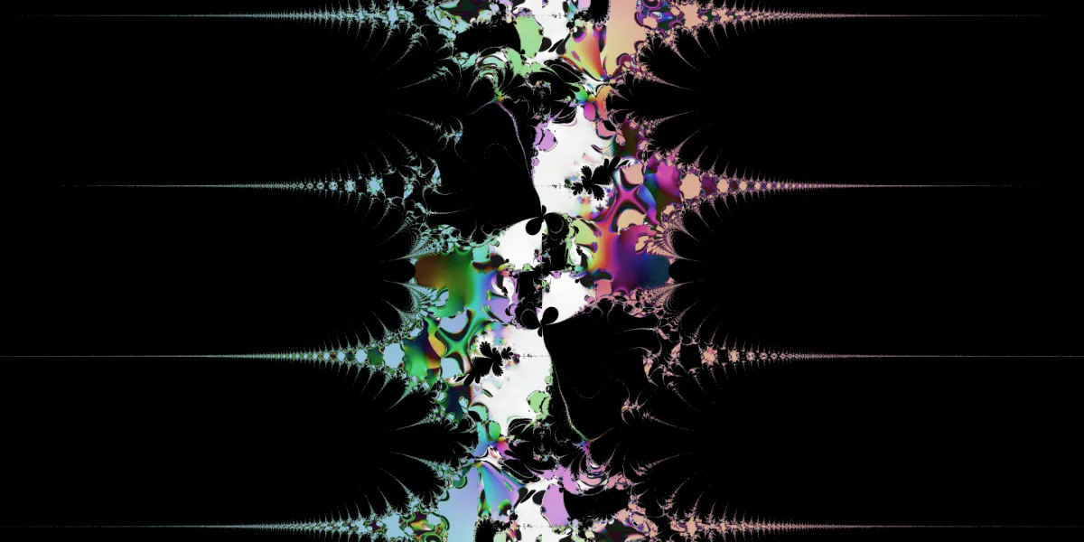 A piece of fractal art produced by FractalPane.