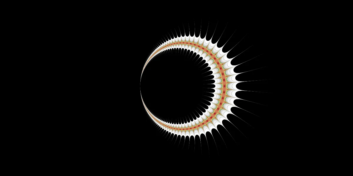 A piece of fractal art produced by FractalPane.