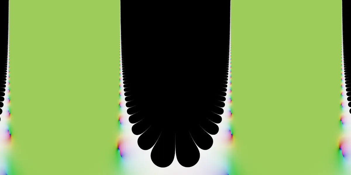 A piece of fractal art produced by FractalPane.