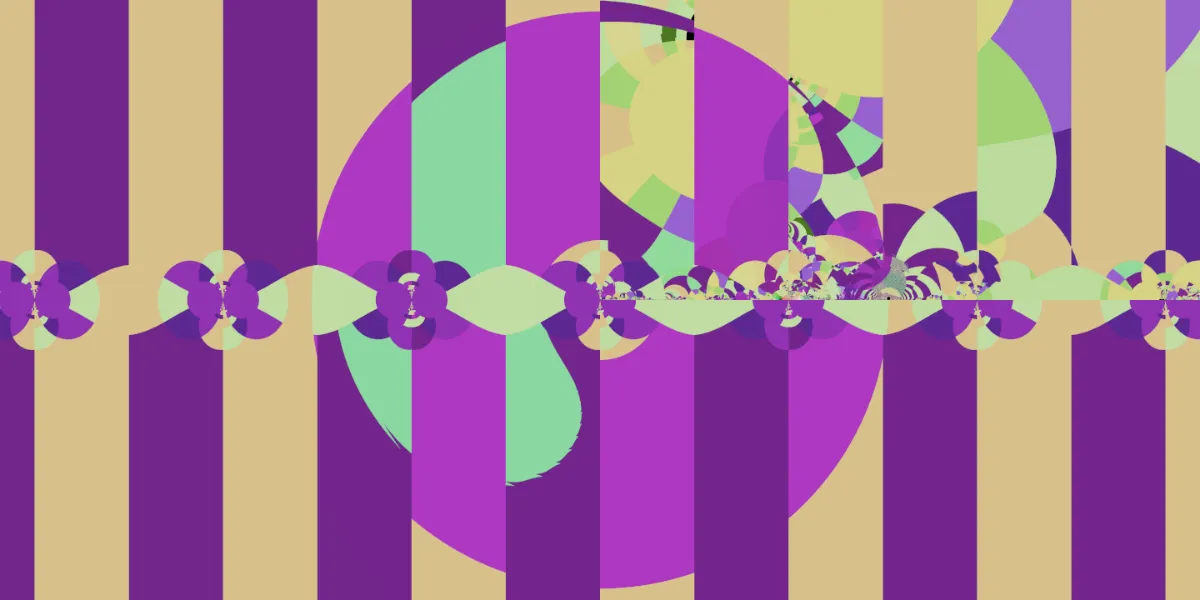 A piece of fractal art produced by FractalPane.