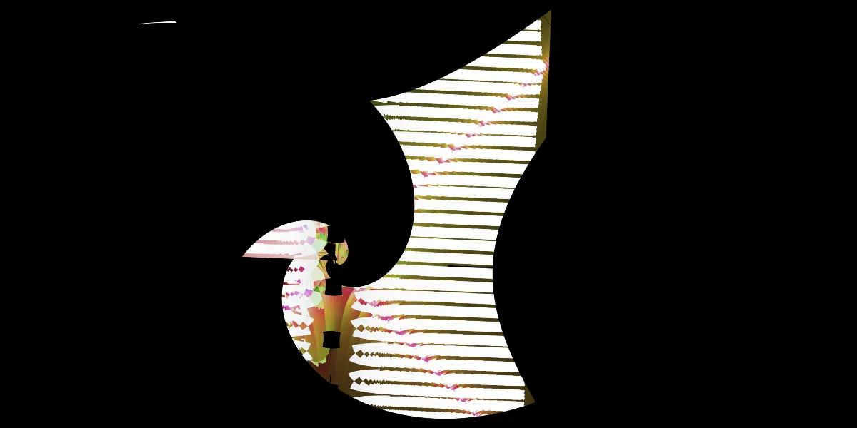 A piece of fractal art produced by FractalPane.