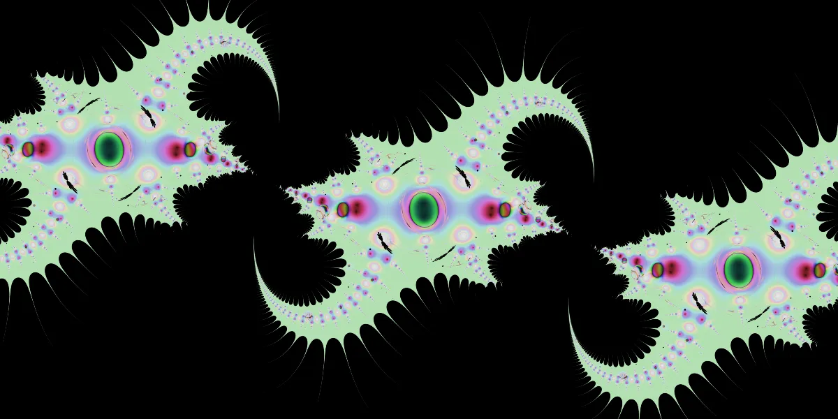 A piece of fractal art produced by FractalPane.