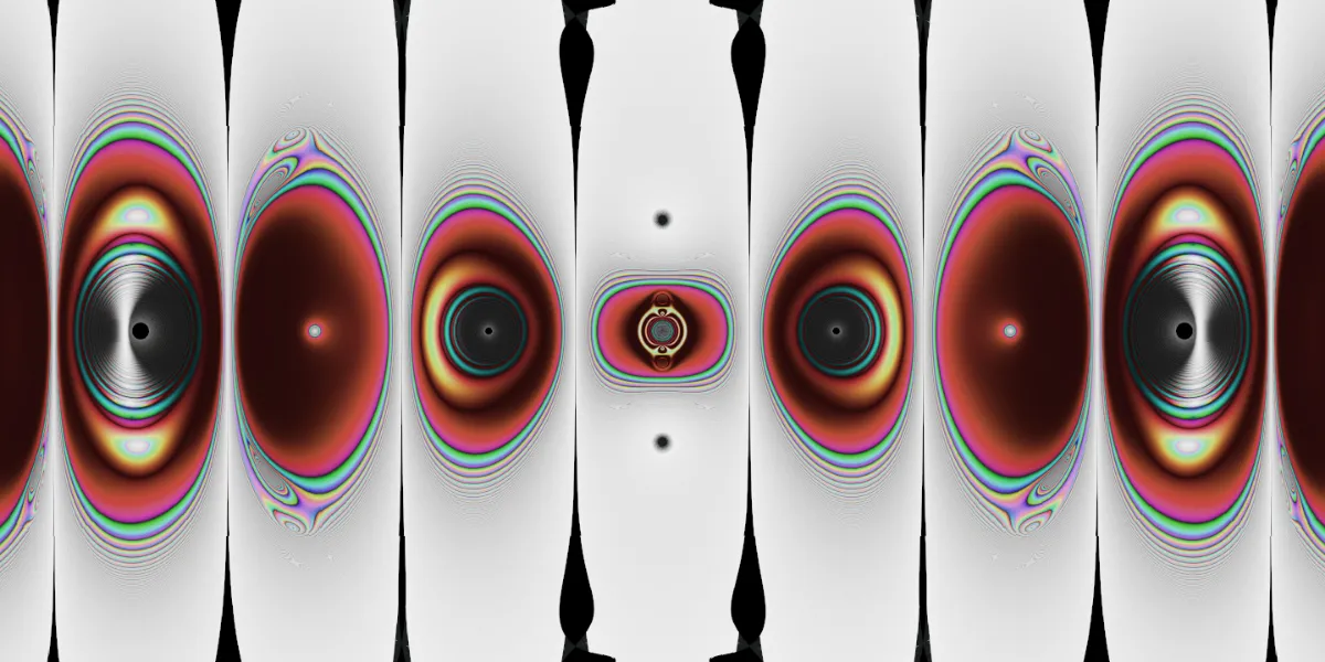 A piece of fractal art produced by FractalPane.