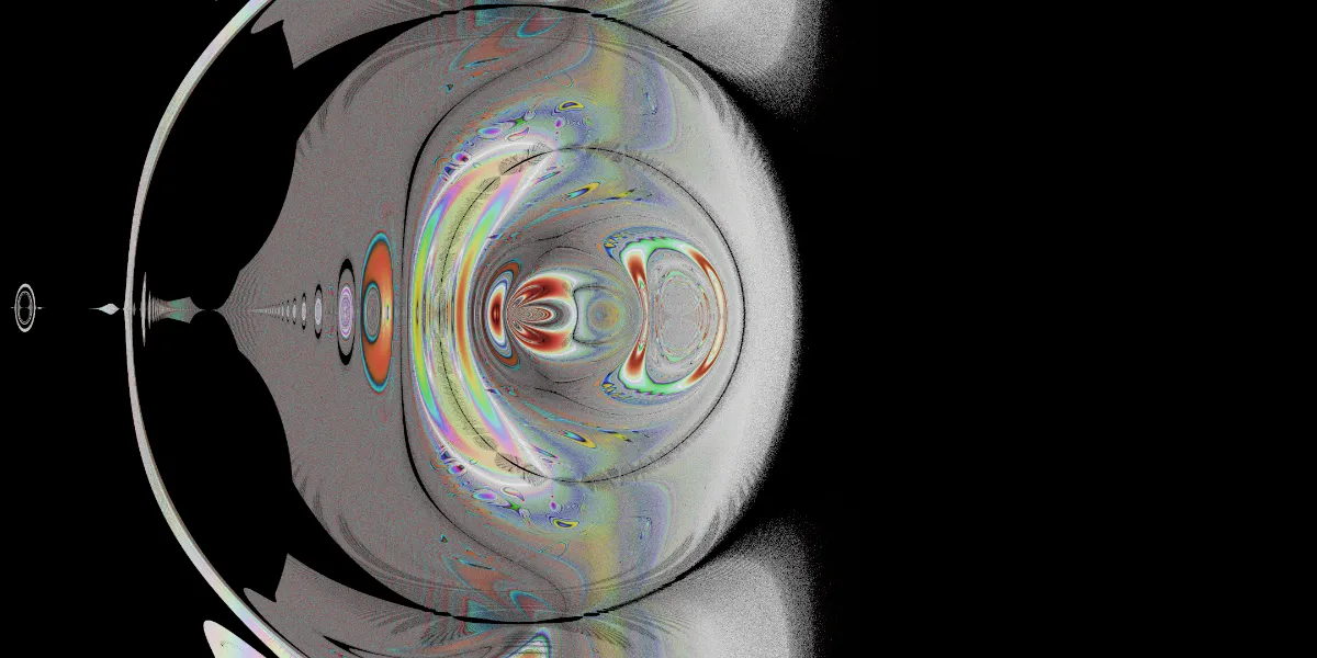 A piece of fractal art produced by FractalPane.