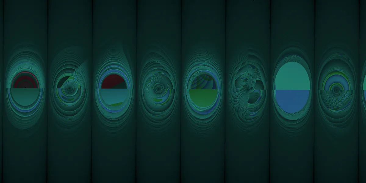 A piece of fractal art produced by FractalPane.