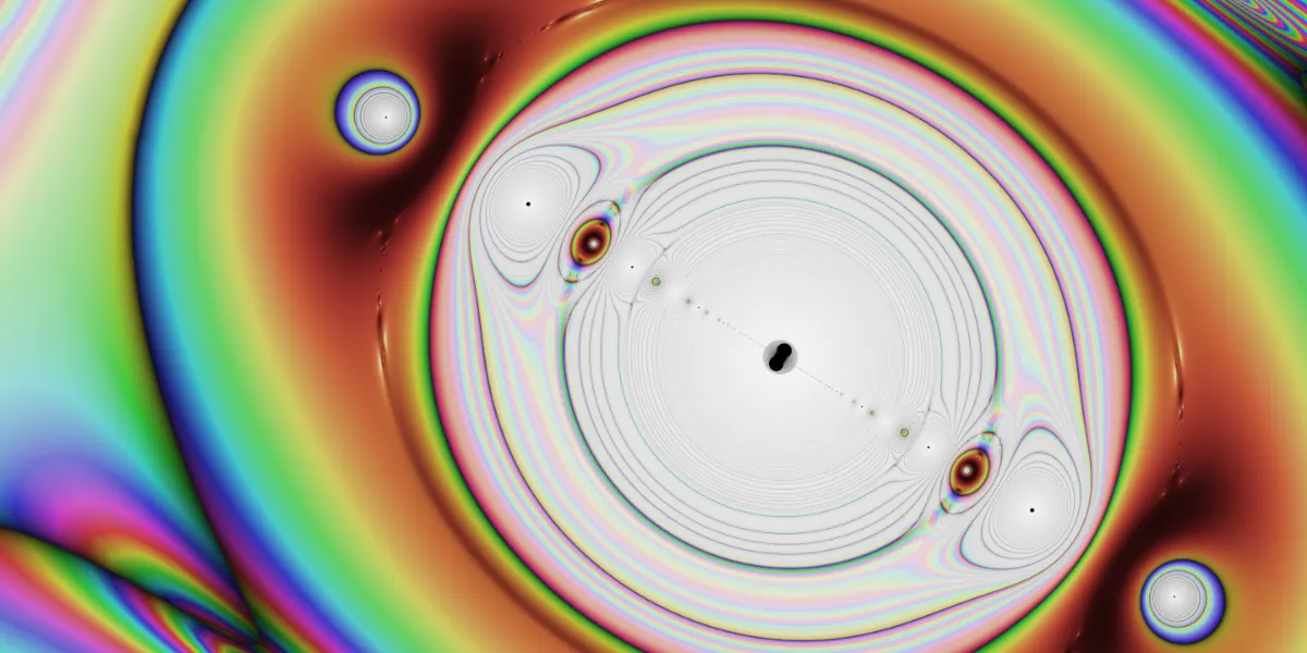 A piece of fractal art produced by FractalPane.