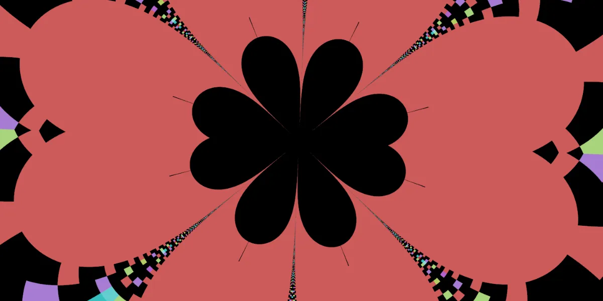 A piece of fractal art produced by FractalPane.