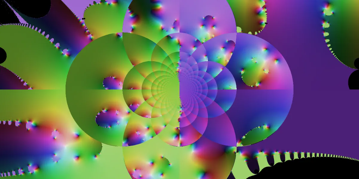 A piece of fractal art produced by FractalPane.