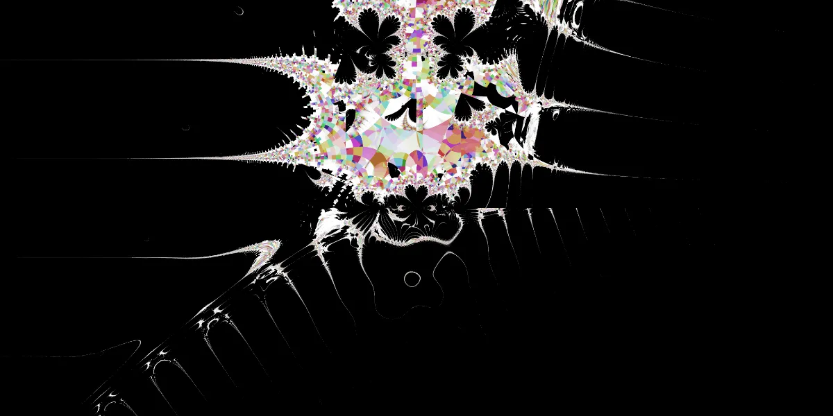 A piece of fractal art produced by FractalPane.