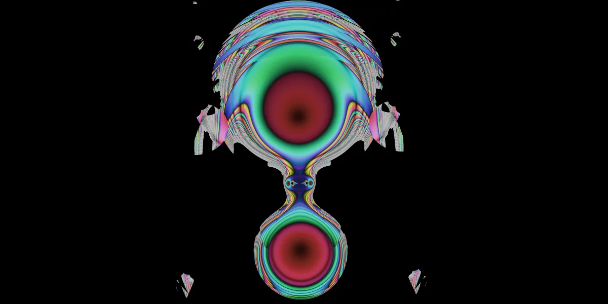 A piece of fractal art produced by FractalPane.